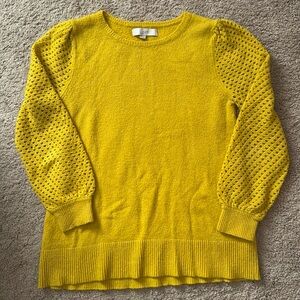 Loft puff sleeved sweater